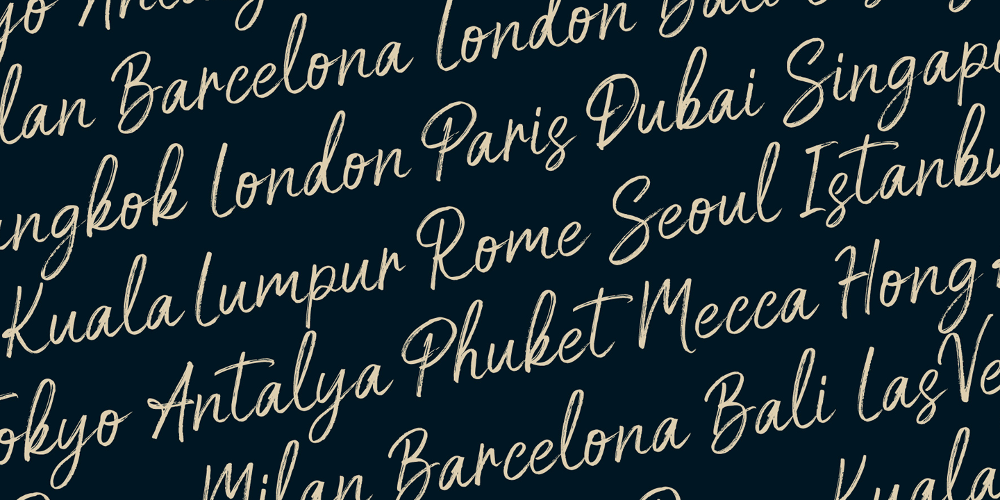 White Buttell Swash Font preview